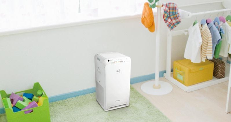 Čistička vzduchu Daikin v dětském pokoji
